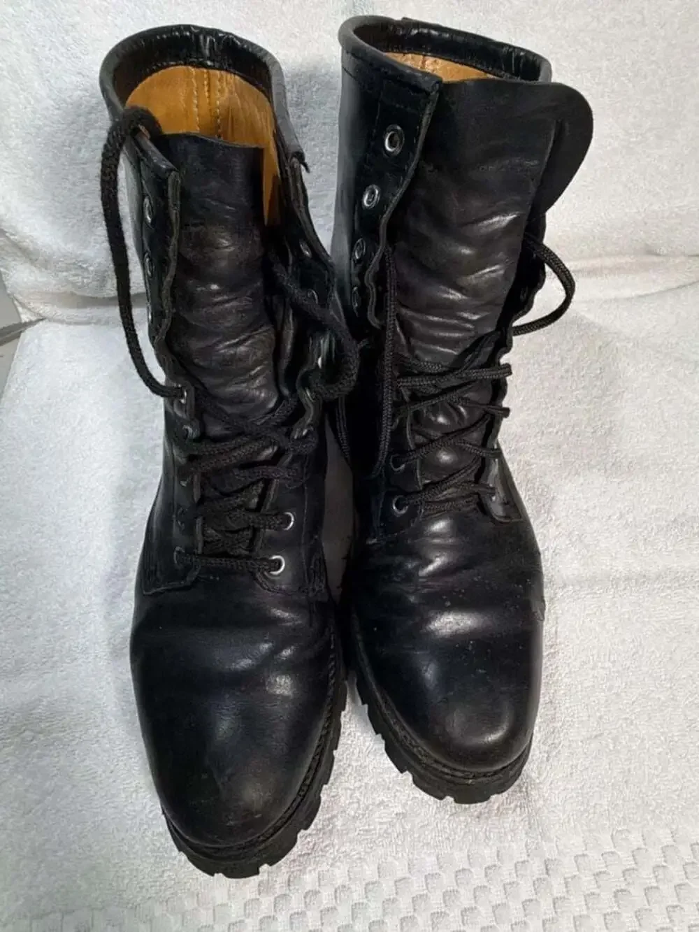 Vintage Chippewa 29370P Men's Leather Combat/Paratrooper Boots